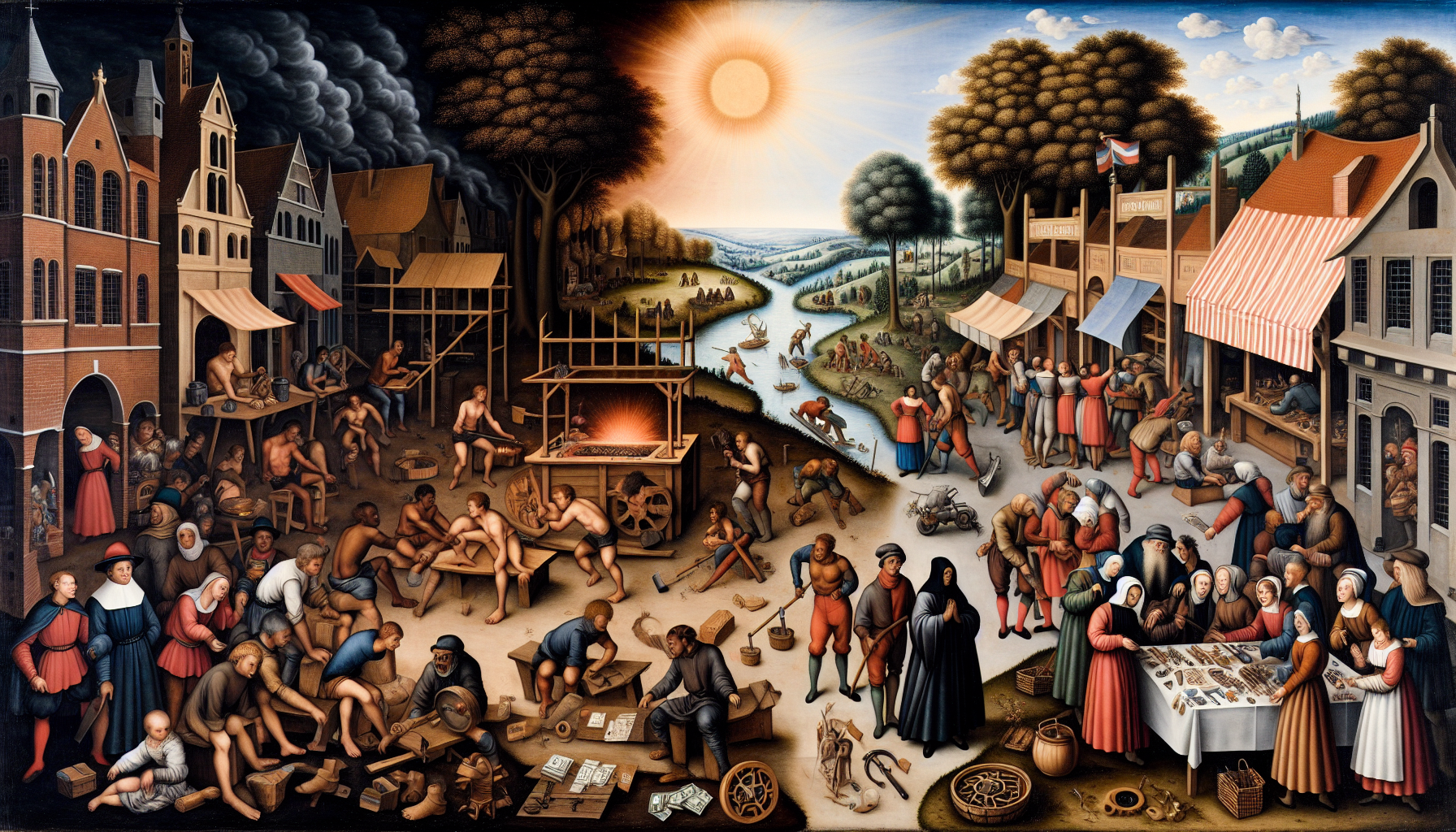 The Forge of Futures and Shadows of Doubt