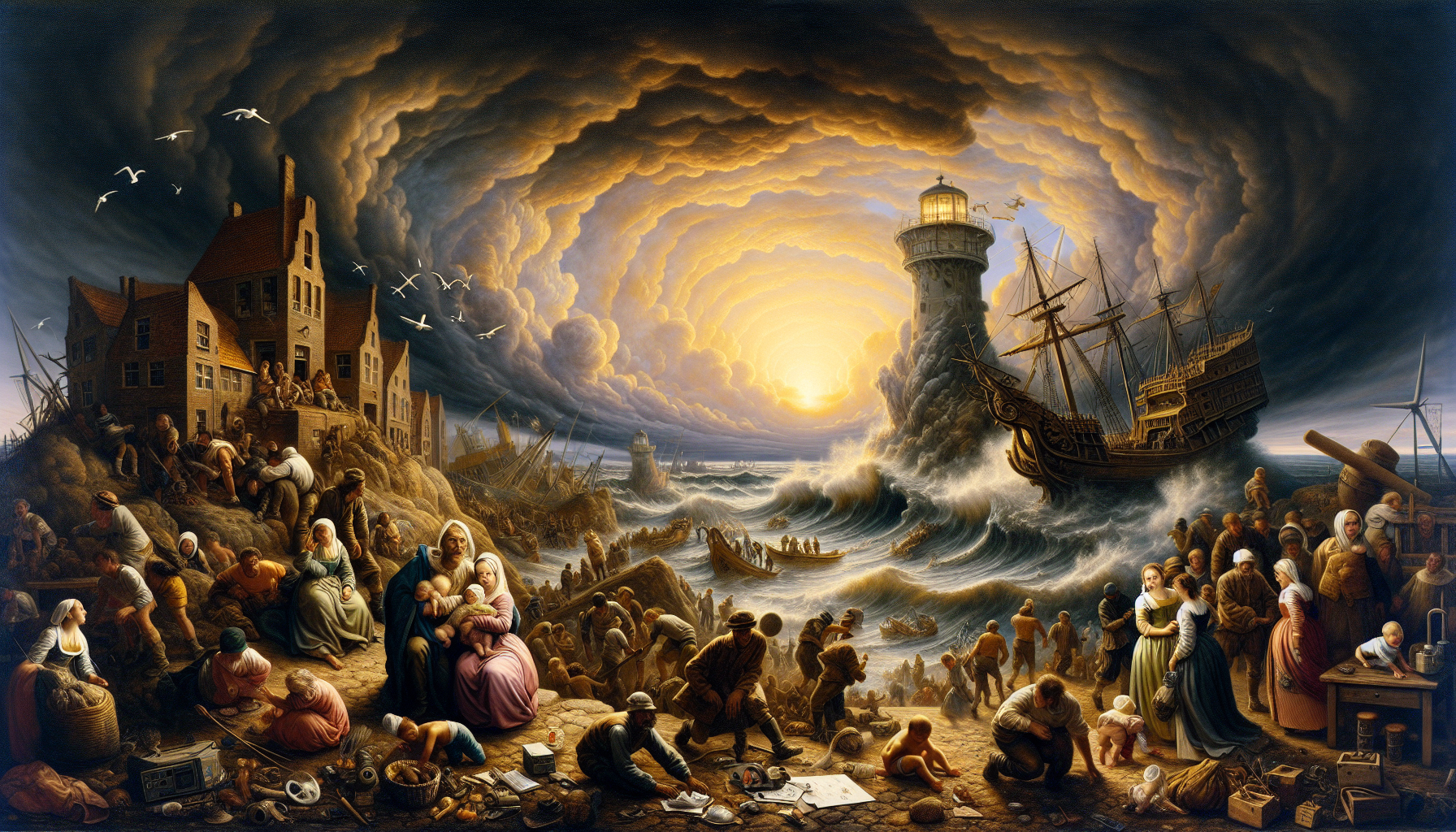 The Watchful Tide and the Unseen Storm