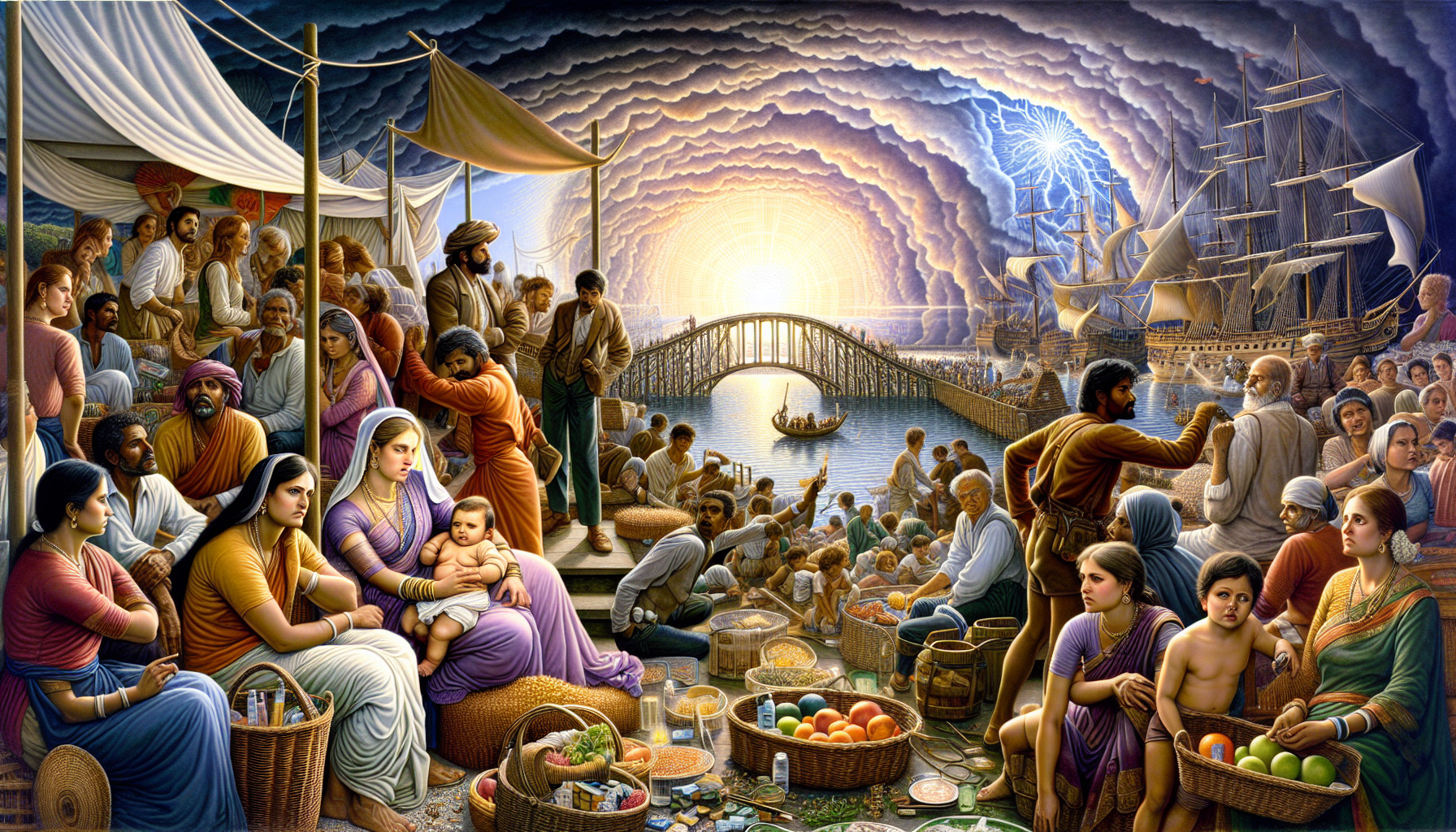 The Burdened Market of Distant Shores