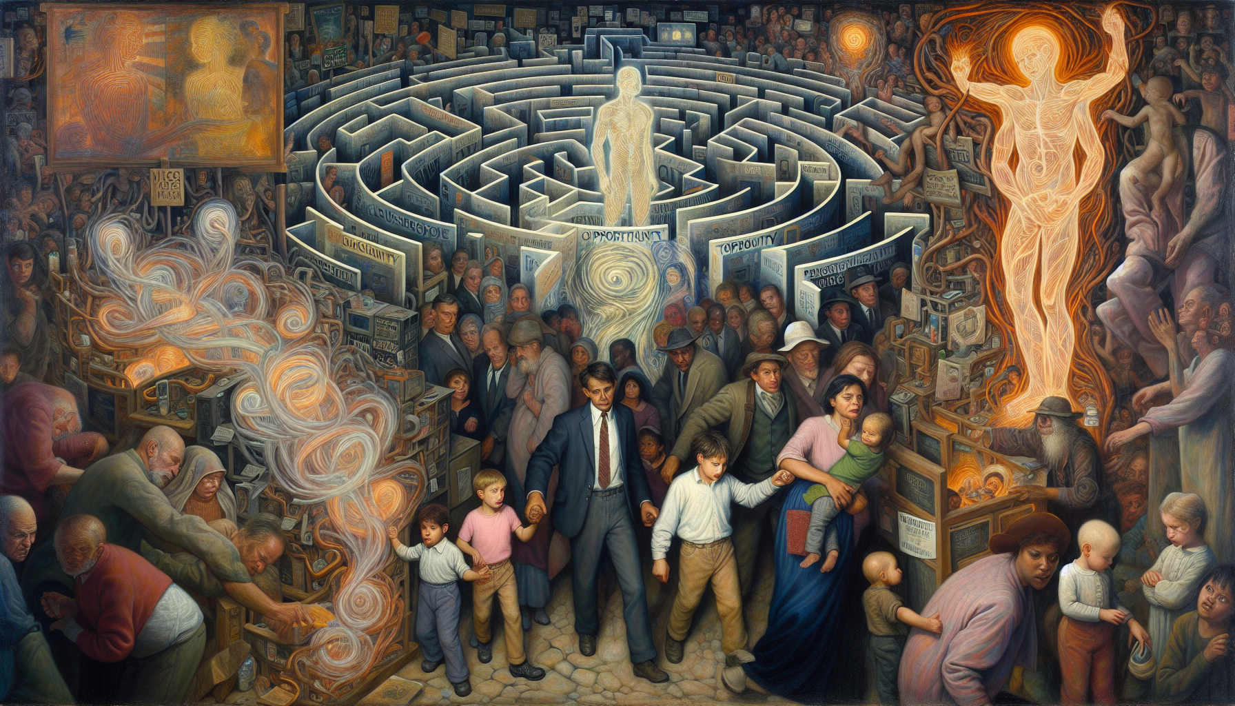 The Labyrinth of Hope and Burden