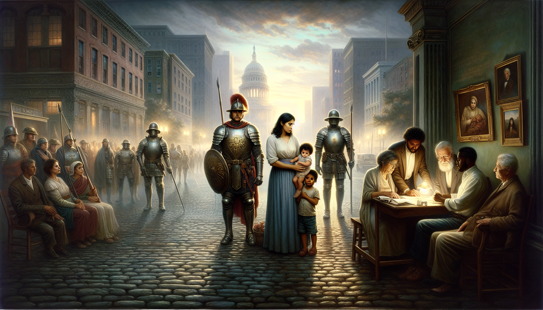 The Weighing of Shadows and Light