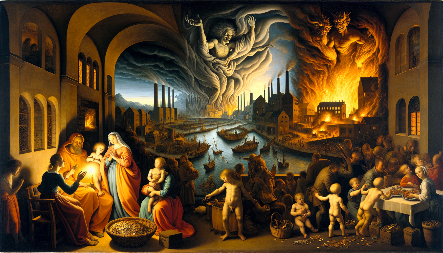 The Burden and Beacon of War and Trade