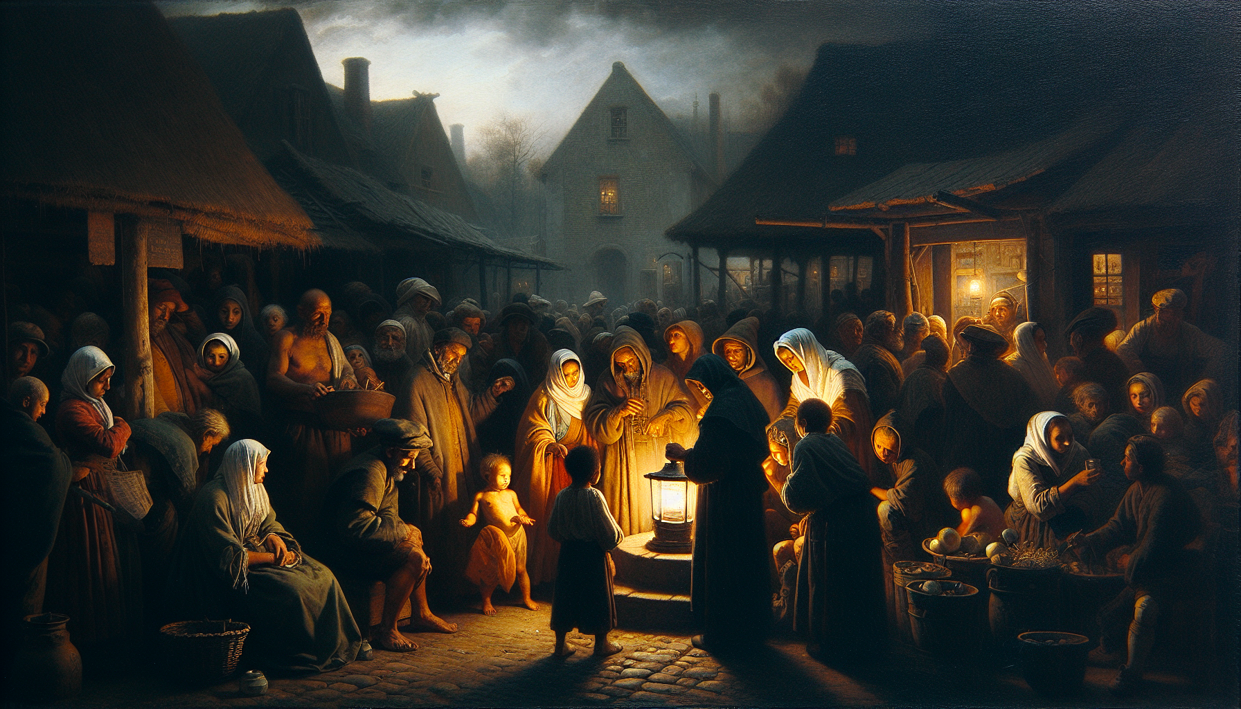 The Quiet Vigil of Shadows and Light